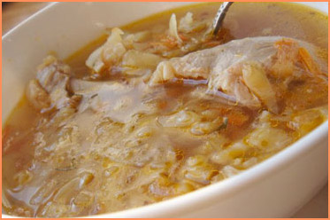 Щи со свежей капустой