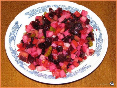 Винегрет из овощей